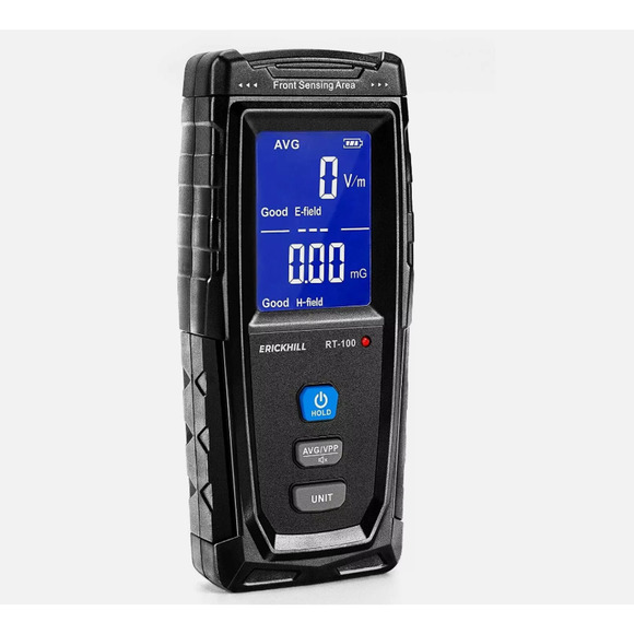 ERICKHILL EMF Meter, Rechargeable Digital Electromagnetic Field Radiation Detect - Picture 2 of 6
